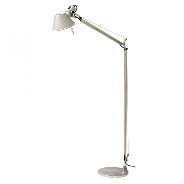 Lampara De Pie Original Artemide Tolomeo Lettura Aluminio