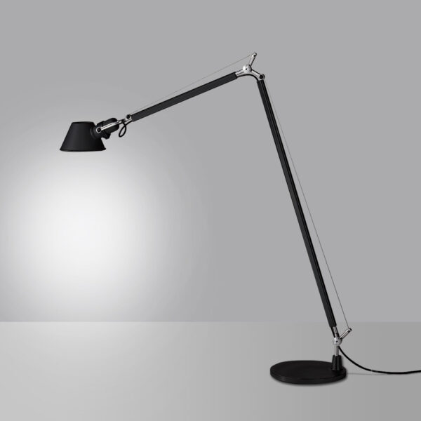 Lampara De Pie Original Artemide Tolomeo Lettura Negra - Imagen 4
