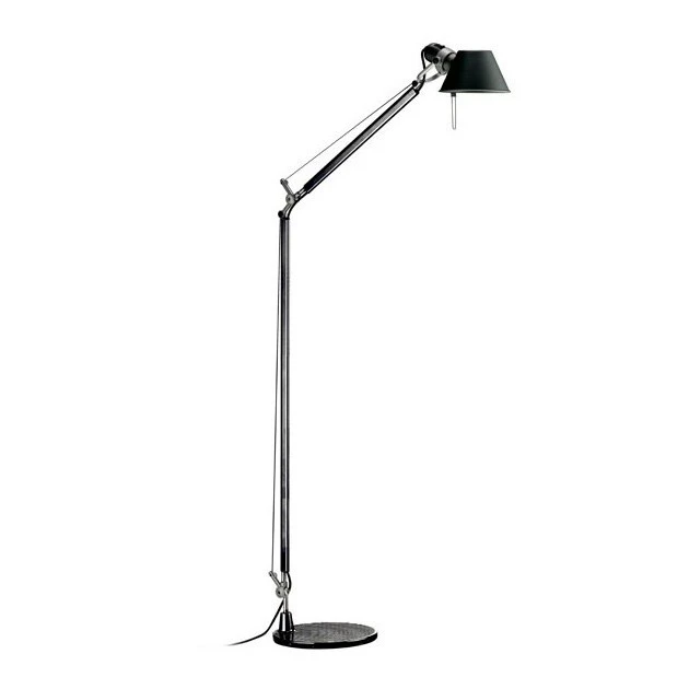 Lampara De Pie Original Artemide Tolomeo Lettura Negra