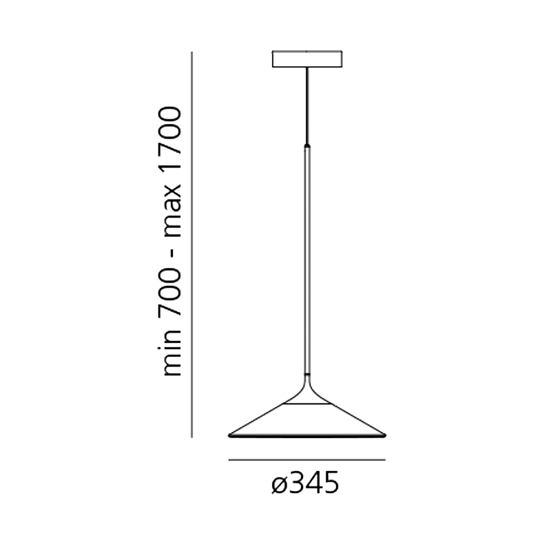 Suspensión Original Artemide Orsa Led - Imagen 6