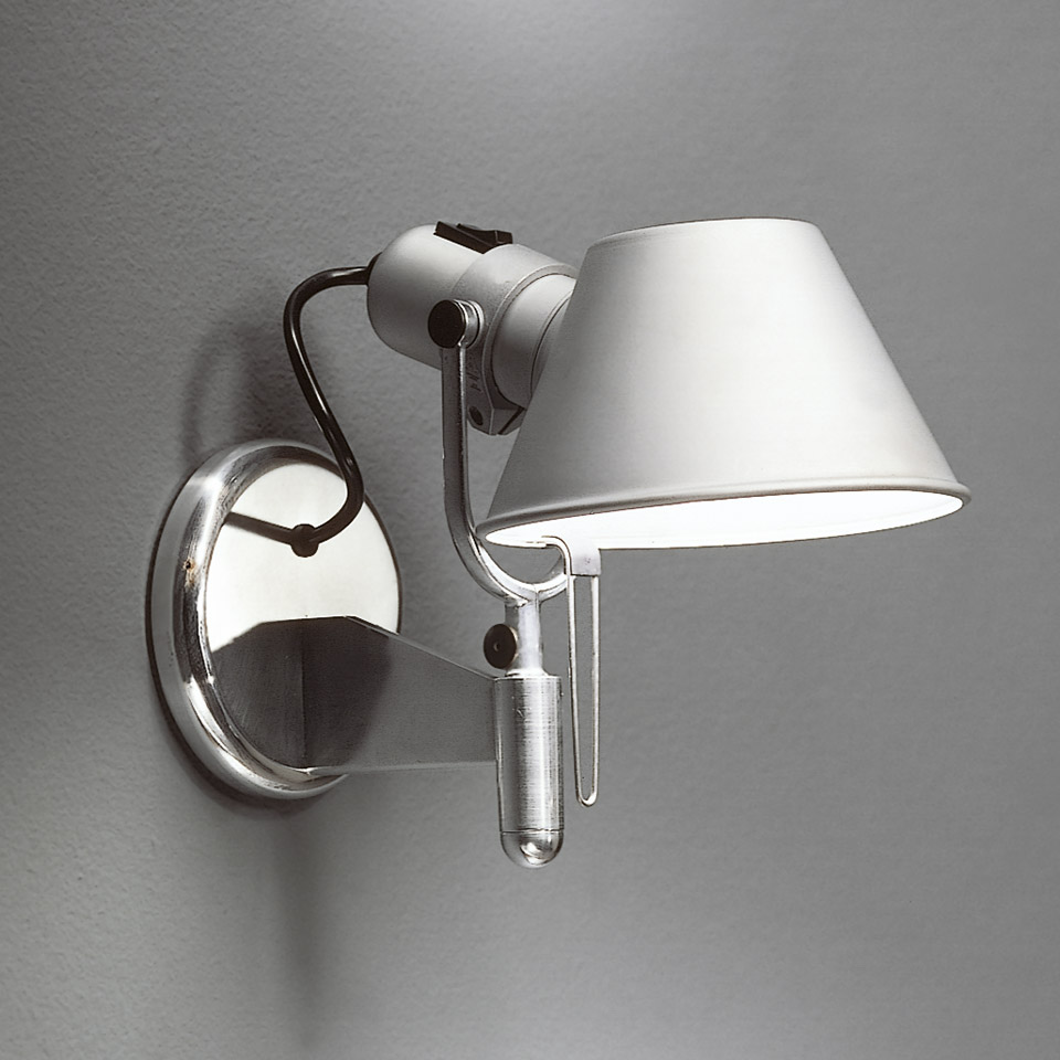 Aplique Pared Original Artemide Tolomeo Faretto Aluminio - Imagen 3